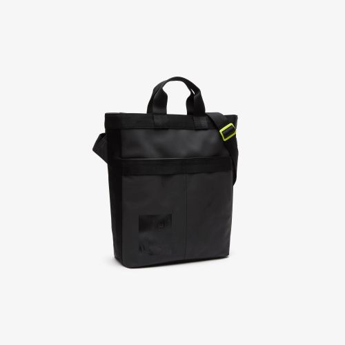 라코스테 Lacoste Unisex Signature Print Water-Repellent Tote Bag