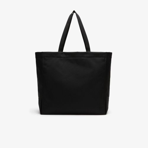 라코스테 Lacoste Unisex Contrast Branding Oversized Tote Bag