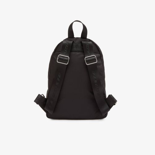 라코스테 Lacoste Womens Signature Patch Branded Puller Backpack