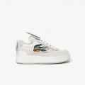 Womens Lacoste Ace Clip Leather Sneakers