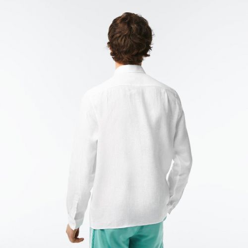 라코스테 Lacoste Menu2019s Linen Shirt