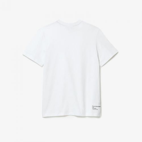 라코스테 Lacoste Mens Regular Fit Cotton Jersey T-Shirt