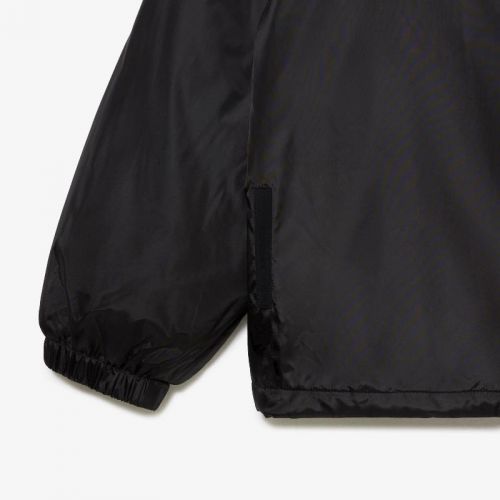 라코스테 Lacoste Menu2019s Cropped Quilted Hooded Jacket
