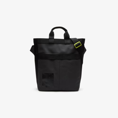 라코스테 Lacoste Unisex Signature Print Water-Repellent Tote Bag
