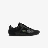Lacoste Mens Chaymon BL Leather and Synthetic Tonal Sneakers