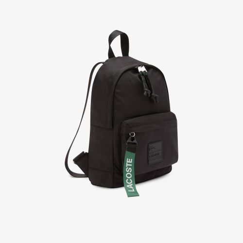 라코스테 Lacoste Womens Signature Patch Branded Puller Backpack