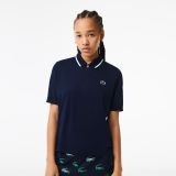 Lacoste Womenu2019s Golf Loose Fit Ultra-Dry Polo