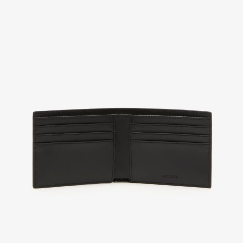 라코스테 Lacoste Menu2019s The Blend Monogram Print Folding Wallet