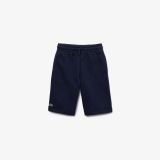 Lacoste Boys SPORT Tennis Cotton Fleece Shorts