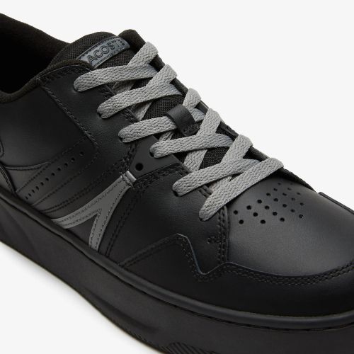 라코스테 Lacoste Mens L005 Leather Sneakers