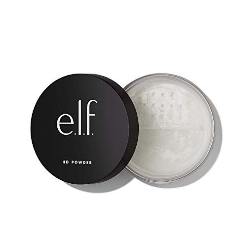  e.l.f. Cosmetics High Definition Powder Loose Powder, Lightweight, Long Lasting Creates Soft Focus Effect, Masks Fine Lines and Imperfections Sheer, Radiant Finish 0.28 Ounce (8333