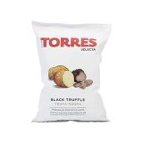 Patatas Fritas Torres Black Truffle Premium Potato Chips Big Bag (1 x 4.41 Ounce)