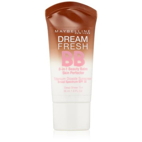  Maybelline New York Dream Fresh BB Cream, Deep, 1 Fluid Ounce (Packaging may vary)