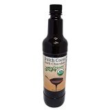 Joes Syrup Organic Flavored Syrup, Organic Dutch Cocoa Dark Chocolate Sauce, 750 ml