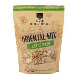 Natural Craving Oriental Rice Cracker Snack Mix - Flavored With Soy And Chili - Resealable Pack - Kosher - 16oz.