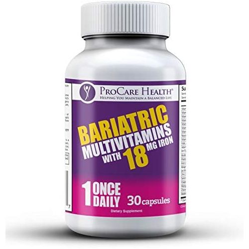  ProCare Health Once Daily Bariatric Multivitamin - Capsule - 18mg Iron - 30ct