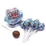 Christmas Candy Hot Chocolate Pops with Marshmallow Flavored Center, 3 Packages of 7