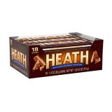 HEATH Milk Chocolate English Toffee Candy, Bulk, 1.4 Oz. Bars (18 Count)