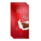 RED Delight Milk Chocolate Bar, Made with No Added Sugar, 30% Fewer Calories and Less Fat, 3.5 Ounce Bar, Pack of 4