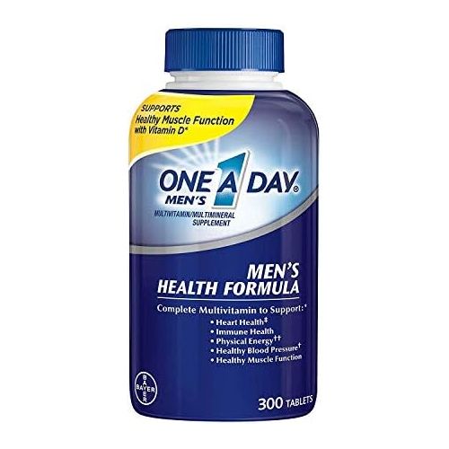  One A Day Mens Health Formula, 1Pack (300 Tablets Each)