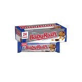 Baby Ruth Milk Chocolate-y Candy Bars, Full Size Bulk Ferrero Candy, Perfect Easter Egg Basket Stuffers, 1.9 oz (Pack of 24)