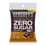 HERSHEYS Chocolate Candy Bars, Sugar Free Caramel Filled, 3 Ounce (Pack of 12)