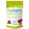 YumEarth Organic Sour Lollipops, 3 Ounces, 14 Lollipops, 6 pack