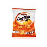 Pepperidge Farm Goldfish Baked Snack Crackers, Cheddar Cheese, 1 Ounce, Pack of 60