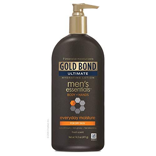  Gold Bond Mens Everyday Essentials, Lotion- Fresh Scent, 14.5 Ounce