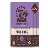Beyond Good | 92% Pure Dark Chocolate Bars, 3 Pack | Easter Chocolate | Organic, Direct Trade, Vegan, Kosher, Non-GMO | Single Origin Madagascar Heirloom Chocolate