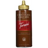 Torani Salted Chocolate Caramel Sauce, 16.5 Ounce (Pack of 6)