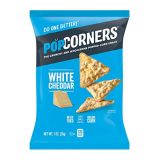 Popcorners Snack Pack, Gluten Free Chips, White Cheddar, 1 Ounce (Pack of 20)