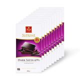 Frey Supreme Bar - 69% Cocoa Dark Chocolate - Premium Swiss Chocolate - GMO Free - Rainforest Alliance Certified - 3.5 Ounce (Pack of 10)