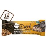 NuGo Dark Chocolate Peanut Butter Cup, 12g Vegan Protein, 200 Calories, Gluten Free, 12 Count
