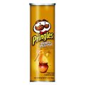Pringles Potato Crisps Chips, Honey Mustard Flavored, 5.5 oz Can(Pack of 14)