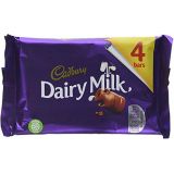 Cadbury Dairy Milk Chocolate Candy Bar Pack Imported From The UK England Creamy Milk Chocolate Made With A Glass & A Half Of Fresh Milk Made With Fair trade Cocoa The Best British