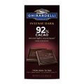 Ghirardelli Intense Dark Chocolate Bar - 92% Cacao  Dark chocolate with fruit-forward and earthy notes  12 bars