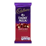 Cadbury Chocolate Candy Bar, Fruit and Nut, 3.5 Ounce (Pack of 14)
