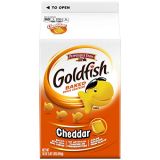Pepperidge Farm Goldfish Cheddar Crackers, 60 oz. Box, 2-Count 30 oz. Cartons