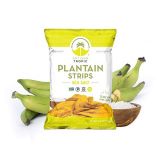 Sea Salt Plantain Chips - Vegan Snacks - Healthy Snacks - Paleo Snacks - Gluten Free Snacks - Whole 30 Approved Foods - Banana Chips - Baked Chips - ARTISAN TROPIC Plantain Strips
