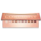 EDDIE FUNKHOUSER Luxlight Professional Eyeshadow Palette - 10 Nude and Neutral Shimmer Shades, Highly Pigmented, Highly Blendable Formula for Dramatic Long Lasting Effects