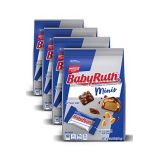 Baby Ruth Mini Milk Chocolate-y Candy Bars, Bulk Ferrero Candy, Perfect Easter Egg Basket Stuffers, 10.8 Ounce (Pack of 4)