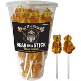 Buffalo Bills Honey Bears On A Stick (24-ct cup wrapped Honey suckers made with real honey)