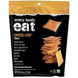 Every Body Eat Snack Thins, Cheese-less Flavor, Vegan, Gluten Free and Dairy Free - 2 Bags