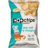 Popchips Potato Chips Sea Salt & Vinegar 5 oz Bags (Pack of 12)