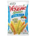 Sensible Portions Garden Veggie Straws, Ranch, Snack Size, 1 Oz (Pack of 24)