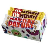 PAYDAY Peanut Caramel Bar 1.85 oz, Oh Henry 1.8 oz & 100 Grand 1.5 oz (Pack of 12) By CandyLab