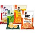 Utz Quality Foods 9 oz. Family Size Variety 4- Pack Potato Chips (Original, Sour Cream & Onion, BBQ, Honey BBQ)