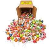 Chupa Chups 8 Flavors Lollipops- Bulk 6X6 Box - A Delicious Variety Freshly Packed By Snackadilly