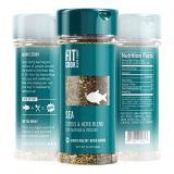 FitMenCook The Fit Cook Sea Spice and Seasoning Blend: Citrus & Herb Health-conscious Hand-Crafted Seasoning - Gluten & Grain Free, Vegan & Keto Friendly Spice - Perfect for Fish & Seafood-Ba